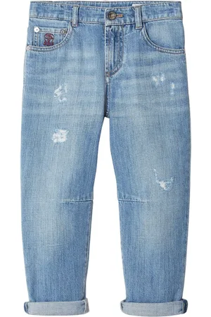 Brunello Cucinelli Jeans mit geradem Bein