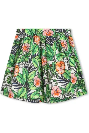 Kenzo Rock mit Blumen-Print
