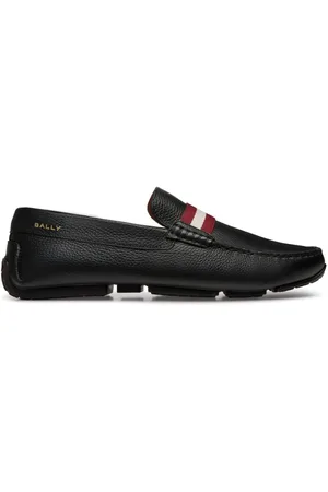 Bally Loafer mit Logo-Print