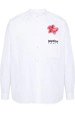 Kenzo Drawn Varsity Hemd