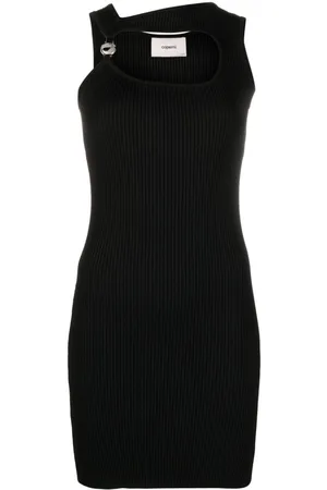 COPERNI Midikleid mit Logo-Schild