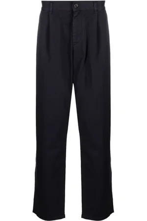 Missoni Halbhohe Chino mit Logo-Stickerei