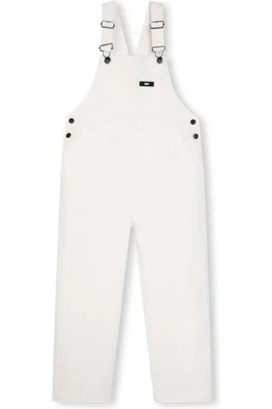 DKNY Latzhose mit Logo-Patch