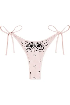 Palm Angels Bikinihöschen mit Paisley-Print