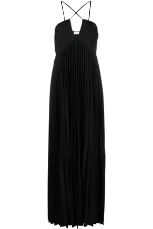 P.A.R.O.S.H. Plissiertes Palmer Kleid