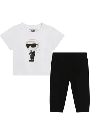 Karl Lagerfeld Zweiteiliges K/Ikonik Leggings-Set