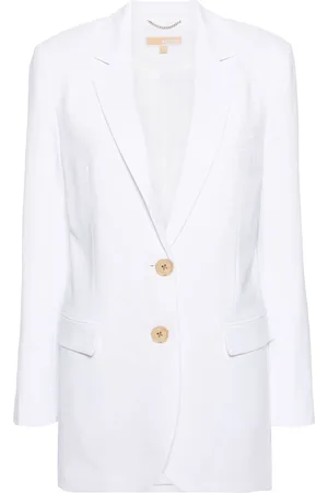 Michael Kors Einreihiger Krepp-Blazer
