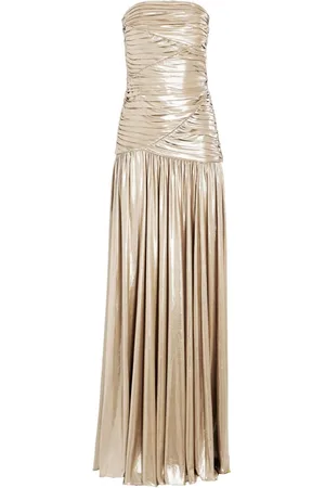 Retrofete Josie Bandeau-Maxikleid