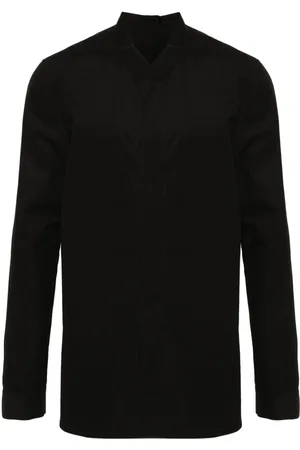 Rick Owens Faun Hemd mit Druckknopfkragen