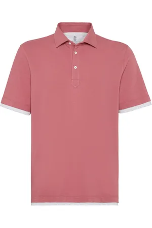 Brunello Cucinelli Poloshirt mit Knopfverschluss
