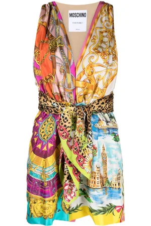 Moschino Playsuit mit Print-Mix