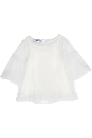 Mimisol Bluse im Layering-Look mit Puffärmeln
