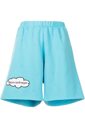 Natasha Zinko Sunday Jersey-Shorts im Distressed-Look