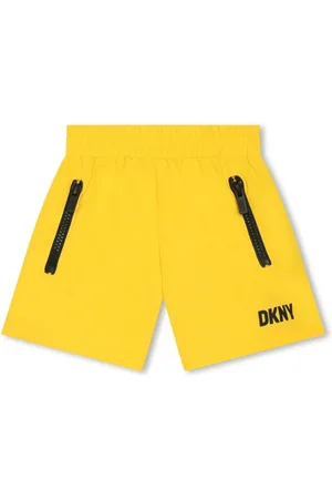 DKNY Badeshorts mit Logo-Print