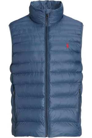 Ralph Lauren Gefütterte Weste mit Polo Pony