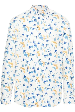 Marni Hemd mit Farbklecks-Print