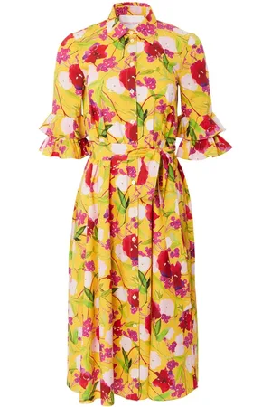 Carolina Herrera Kleid mit Blumen-Print