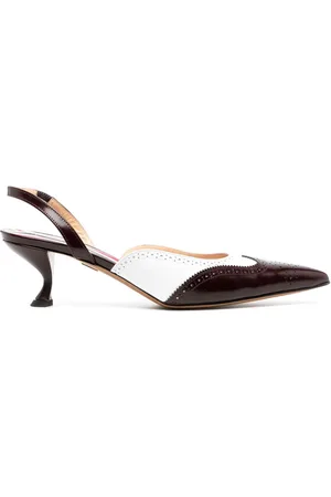 Thom Browne Slingback-Pumps mit Budapestermuster 70mm