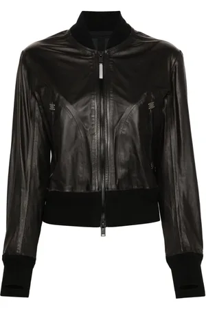 ISAAC SELLAM EXPERIENCE Bomberjacke aus Leder
