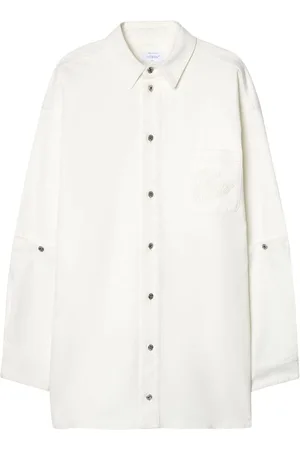 OFF-WHITE 90s Hemd mit Logo-Applikation