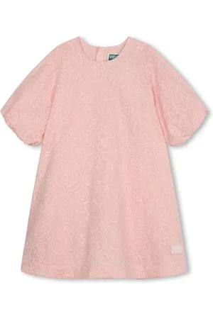 Kenzo Kleid mit Blumenstickerei