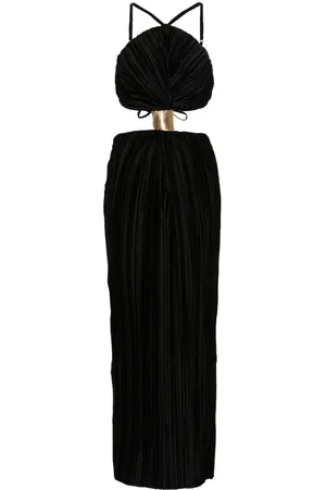 Cult Gaia Gerafftes Mitra Abendkleid