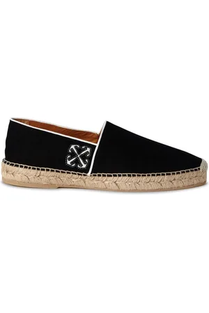 OFF-WHITE Anglette Espadrilles mit Arrows-Stickerei