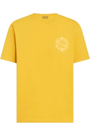 Etro T-Shirt mit Pegaso-Stickerei