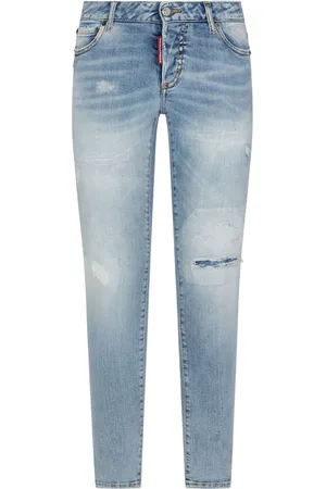 Dsquared2 Tapered-Jeans im Distressed-Look