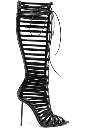 LE SILLA Kniehohe Cage Stiefel 120mm