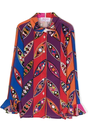 PUCCI Junior Hemd mit Print