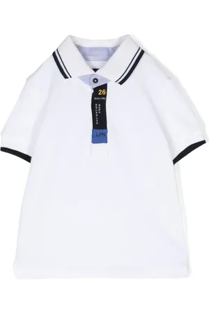 Lapin House Poloshirt mit Streifendetail