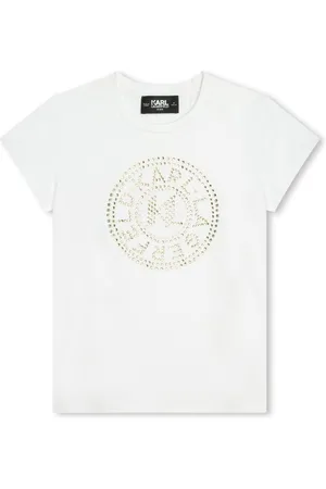 Karl Lagerfeld T-Shirt mit Logo-Verzierung