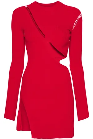 The Attico Minikleid mit Cut-Out