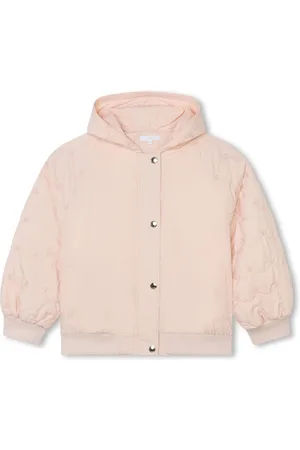 Chloé Gesteppte Jacke mit Blumenstickerei