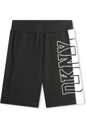 DKNY Bermudas in Colour-Block-Optik mit Logo-Print