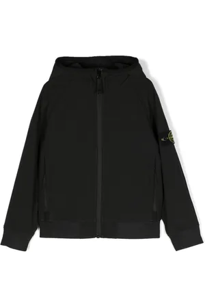 Stone Island Kapuzenjacke mit Kompass-Patch