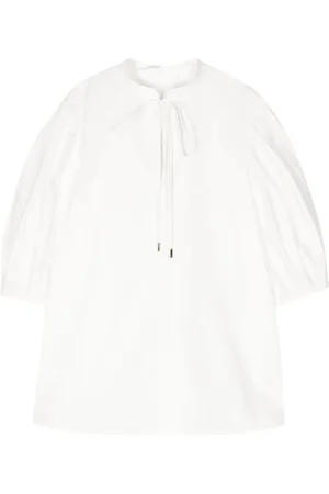 Chloé Bluse mit Ballonärmeln