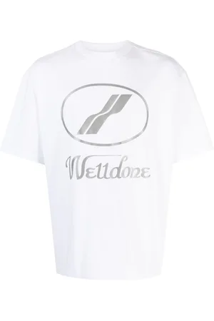 We11 Done T-Shirt mit Logo-Print