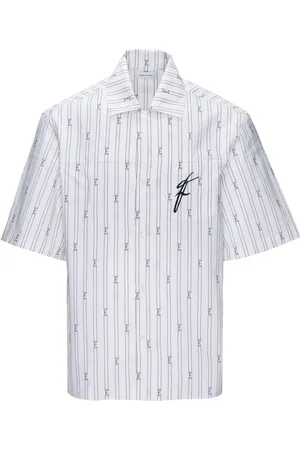 Salvatore Ferragamo Hemd mit Logo-Print