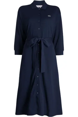 Lacoste Kleid mit Logo-Applikation