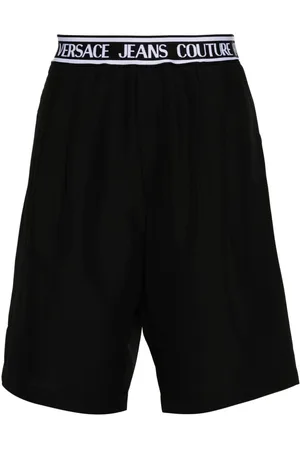 VERSACE Shorts mit Logo-Bund