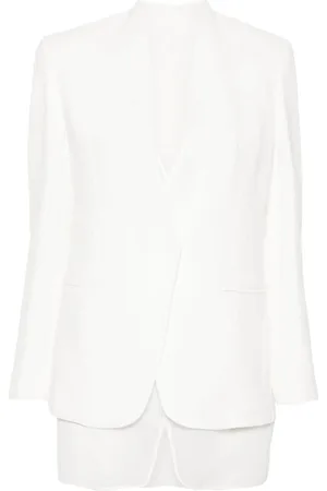 Brunello Cucinelli Einreihiges Sakko im Layering-Look