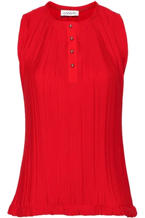 Lanvin Plissiertes Top