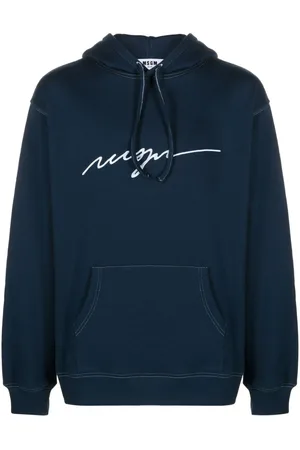 Msgm Hoodie mit Logo-Stickerei
