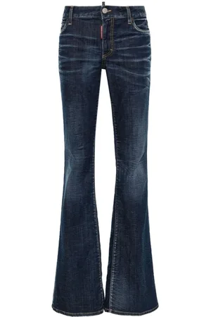 Dsquared2 Halbhohe Bootcut-Jeans