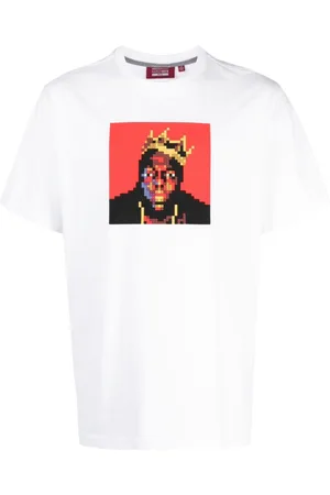 MOSTLY HEARD RARELY SEEN Biggie T-Shirt mit Applikation