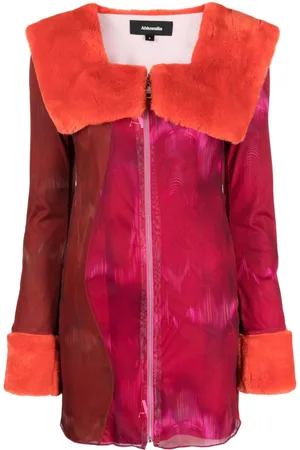 Ahluwalia Kiara Minikleid mit abstraktem Print