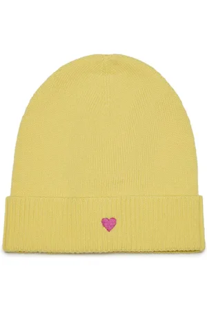 MAX&Co. Kids Woll-Beanie mit Herzstickerei
