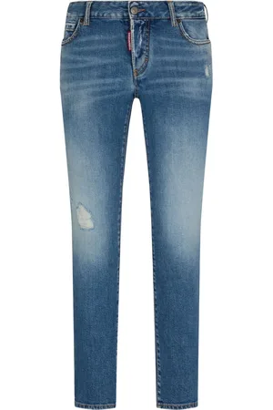 Dsquared2 Tapered-Jeans mit Logo-Patch
